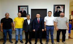 Birecik Kaymakamı Osman Şahin'e Hayırlı Olsun Ziyareti