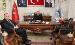 Aile ve Sosyal Hizmetler İl Müdürü Fatih Yılmaz'dan Başkan Mehmet Kuş'a Ziyaret