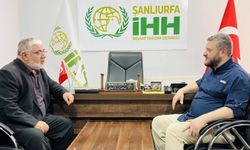 Suriye Haseke Vali Yardımcısı Ahmed El-Hilali, Şanlıurfa İHH'yı ziyaret etti