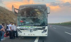 Şanlıurfa'da yolcu otobüsü TIR'a saplandı: Yaralılar var!