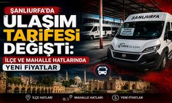 Şanlıurfa’da Ulaşım Tarifesi Değişti: İlçe ve Mahalle Hatlarında Yeni Fiyatlar