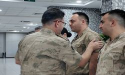 Şanlıurfa İl Jandarma Komutanlığında terfi ve kıdem heyecanı