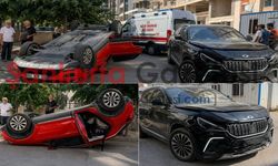 Şanlıurfa’da feci kaza: Takla atan araçta 3 yaralı