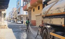 Pırıl pırıl sokaklar için Şanlıurfalı belediyeden sokaklarda yoğun mesai