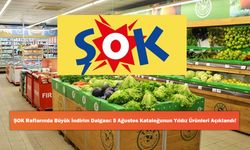 ŞOK Raflarında Büyük İndirim Dalgası: 5 Ağustos Kataloğunun Yıldız Ürünleri Açıklandı!