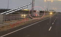 Şanlıurfa-Gaziantep Otoyolu’nda korkutan anlar: Yolcu otobüsü ters şeritte ilerledi!