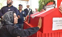Muğla'daki kazada hayatını kaybeden polis memuru Şanlıurfa'da toprağa verildi!