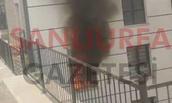 Şanlıurfa TOKİ konutlarında yangın paniği: 4 Yaralı, 8 kişi yangında mahsur kaldı!
