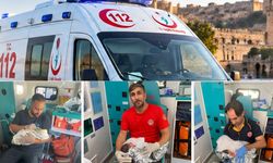 Şanlıurfa'da hastaneye yetişemeyen annelerin imdadına 112 ekipleri yetişti: Viranşehir ve Ceylanpınar'da film gibi anlar