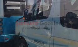 Şanlıurfa’da belediye otobüsü ile minibüs çarpıştı