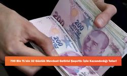 700 Bin TL’nin 32 Günlük Mevduat Getirisi Şaşırttı: İşte Kazandırdığı Tutar!