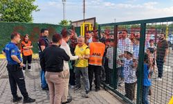 Şanlıurfaspor’un ilk maçında taraftar yasağı tepkisi: Taraftarlar stat kapısında bekledi