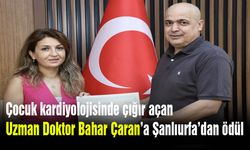 Şanlıurfa’dan ayrılan o isme ödül: "Katkılarından dolayı teşekkür ederiz"