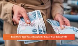 Emeklilerin Ocak Maaşı Hesaplandı: İlk Zam Oranı Ortaya Çıktı!