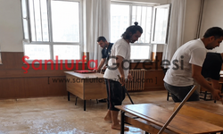 Şanlıurfa’da öğretmen ve öğrencilerden örnek davranış: “Beraber temizlediler!”