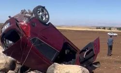 Şanlıurfa Siverek’te Otomobil Şarampole Devrildi: 1 Yaralı