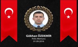 Şanlıurfa'da şehit olan Özel Harekat Polisi Gökhan Özdemir, vefatının yılında unutulmadı!