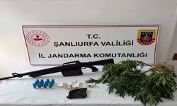 Şanlıurfa’da uyuşturucu operasyonu: Mini cephanelik patlatıldı!