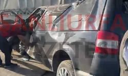 Şanlıurfa'da transit TIR’a arkadan çarptı, 2 kişi öldü, 2 kişi yaralandı