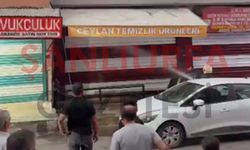 Şanlıurfa’da temizlik ürünleri satan iş yerinde yangın çıktı!