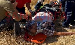 Şanlıurfa'da traktör devrildi: Sürücü yaralı kurtarıldı!
