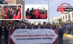 Gaziler Günü öncesi Şanlıurfa’da vefa yürüyüşü: Vali Hasan Şıldak’tan ‘Birlik’ vurgusu!