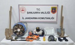 Şanlıurfa Eyyübiye’de define avcılarına operasyon!