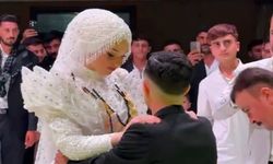 Şanlıurfa'da Düğün görüntüleri sosyal medyada gündem oldu! En çok boy farkı konuşuldu