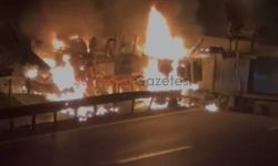 Şanlıurfa'da Dehşet Sürücü yanarak Hayatını Kaybetti!