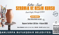 Şanlıurfa’da ücretsiz seramik ve resim kursu başvuruları başladı!