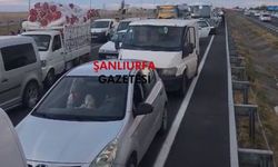 TEKNOFEST yoğunluğu Şanlıurfa-GAP Havalimanı yolunu kilitledi