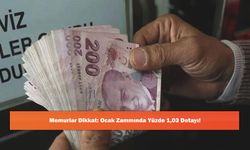 Memurlar Dikkat: Ocak Zammında Yüzde 1,03 Detayı!