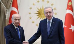 Cumhurbaşkanı Recep Tayyip Erdoğan, Devlet Bahçeli ile bir araya geldi