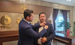 Şanlıurfa Ticaret Borsası Başkanı Halil Kızılkaya Tebrikleri Kabul Etti