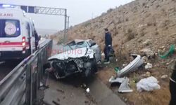Şanlıurfa'da otoyolda feci kaza: 2 kişi yaralandı