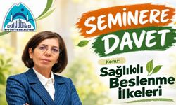 Şanlıurfa’da sağlıklı beslenmek isteyenler için kaçırılmayacak seminer: Detaylar belli oldu