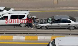 Şanlıurfa Haliliye'de korkutan kaza