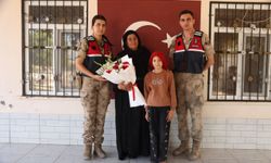 Şanlıurfa Jandarması Şehit Kasım Aksoy’un Ailesini Unutmadı