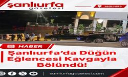 Şanlıurfa’da Düğün Eğlencesi Kavgayla Bölündü!