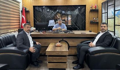 AK Parti Karaköprü Teşkilatından Şanlıurfa Gazeteciler Derneği’ne Ziyaret