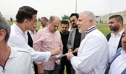 Şanlıurfaspor’a Büyükşehir Desteği! Başkan Kasım Gülpınar’dan Anlamlı Ziyaret