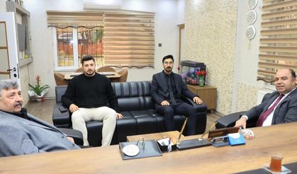 Karaköprü Belediye Başkanı Çiftçi’den Gazeteci Kamil Güler’e Ziyaret