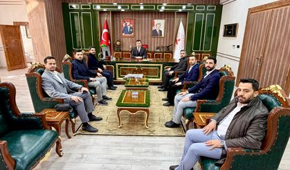 Şanlıurfa Birlik Vakfı Gençlik Teşekkülü’nden Kaymakam Altun’a Ziyaret