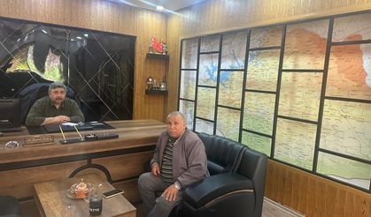 Gazeteci Mehmet Yıldırım’dan Kamil Güler’e  Ziyaret