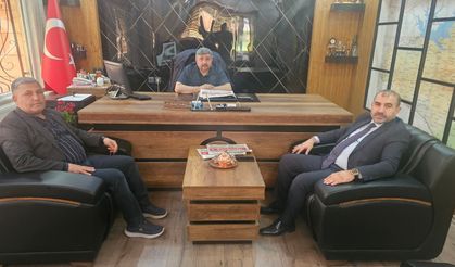 Sait Ardan ve Muhtar Saçaklı’dan Kamil Güler’e Ziyaret