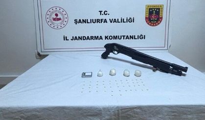 Haliliye’de Narkotik Operasyonu: Sentetik Uyuşturucu ve Ruhsatsız Tüfek Ele Geçirildi