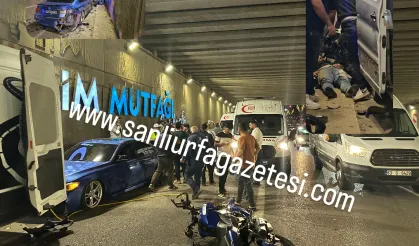 Şanlıurfa’da Zincirleme Kaza: 7 Araç Birbirine Girdi, 4 Yaralı