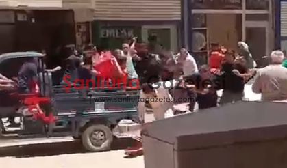 Şanlıurfa'da Akraba Ailelerin Kavgası Kamerada