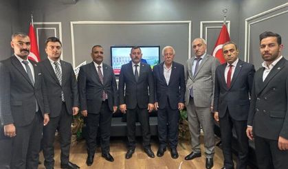 MHP Şanlıurfa İl Başkanı Osman Mutlu, İlçe Başkanlarını Ağırladı