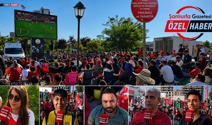 Şanlıurfa’da A Milli Takıma Büyük Destek: Sabahın İlk Işıklarıyla Alanı Doldurdular